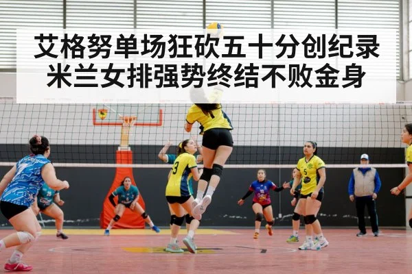 volleyball match indoor